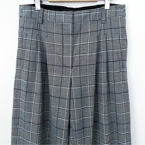 NWOT PROENZA SCHOULER
checked wide-leg Wool pants size 8 - Picture 6 of 15